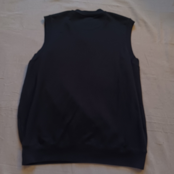 Callaway Golf by Nordstrom Black V-Neck Vest Men's Size Large - Picture 4 of 4